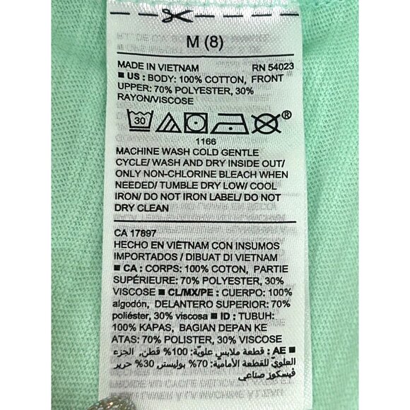 Old Navy Girls Mint Green Lace Tank Dress Size M (8) Summer Spring Casual - Picture 6 of 7